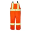 Rasco FR Unlined Hi-Vis Bib Overalls | Orange | S - 5XL Regular | M - 5XL Tall Flame Resistant Work Wear