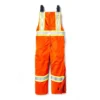 Rasco FR Hi-Vis Insulated Westex AllOut Winter Bib Overalls | Orange | S-5XL