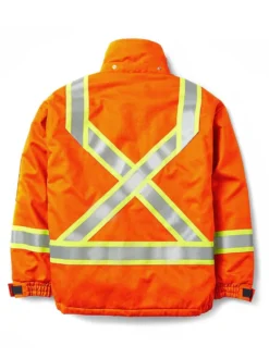 Rasco FR Hi-Vis Winter Bomber Jacket | Orange | S-5XL Flame Resistant Work Wear