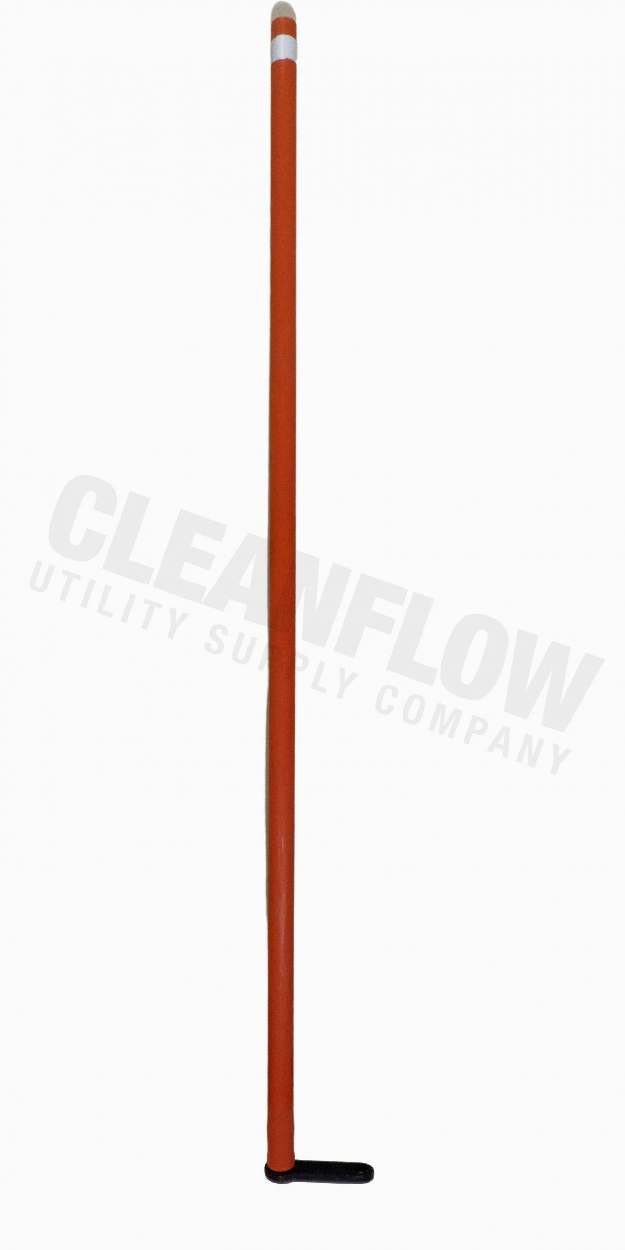 WD Industrial Hydrant Marker Pole - Orange HDPE