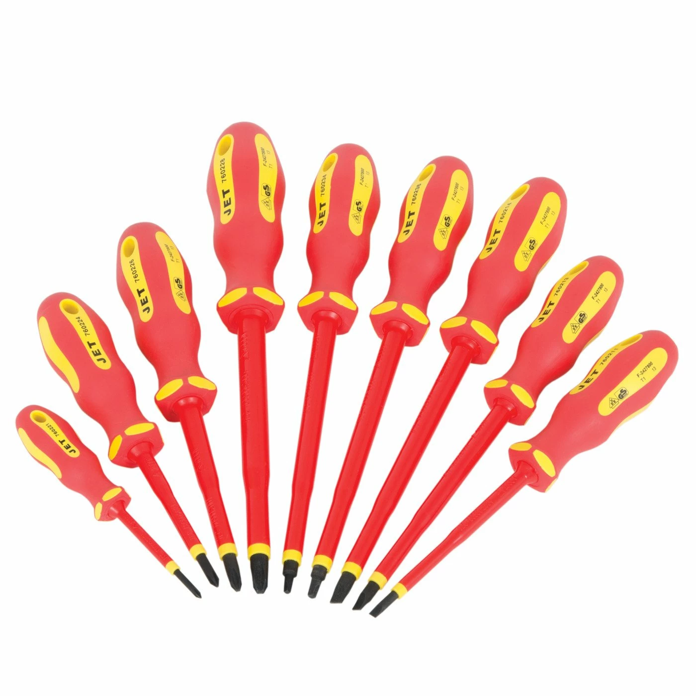 Jet VDE Screwdriver Set - 9 Piece Hand Tools