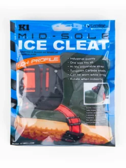 K1 Series Mid-Sole Low Profile Hi-Vis Ice Cleat (For Work Boots & Safety Shoes)