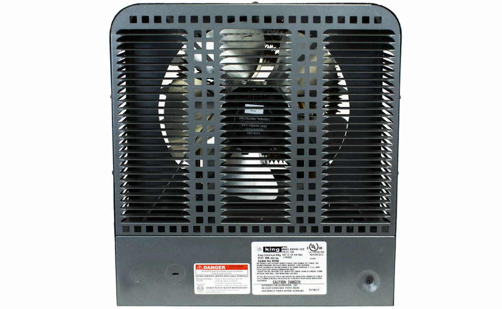 Heaters King Electric KB ECO2S+ 2-stage Electronic Heater W/ Remote Sensor | 208 Volt, 4,000 To 10,000 Watt