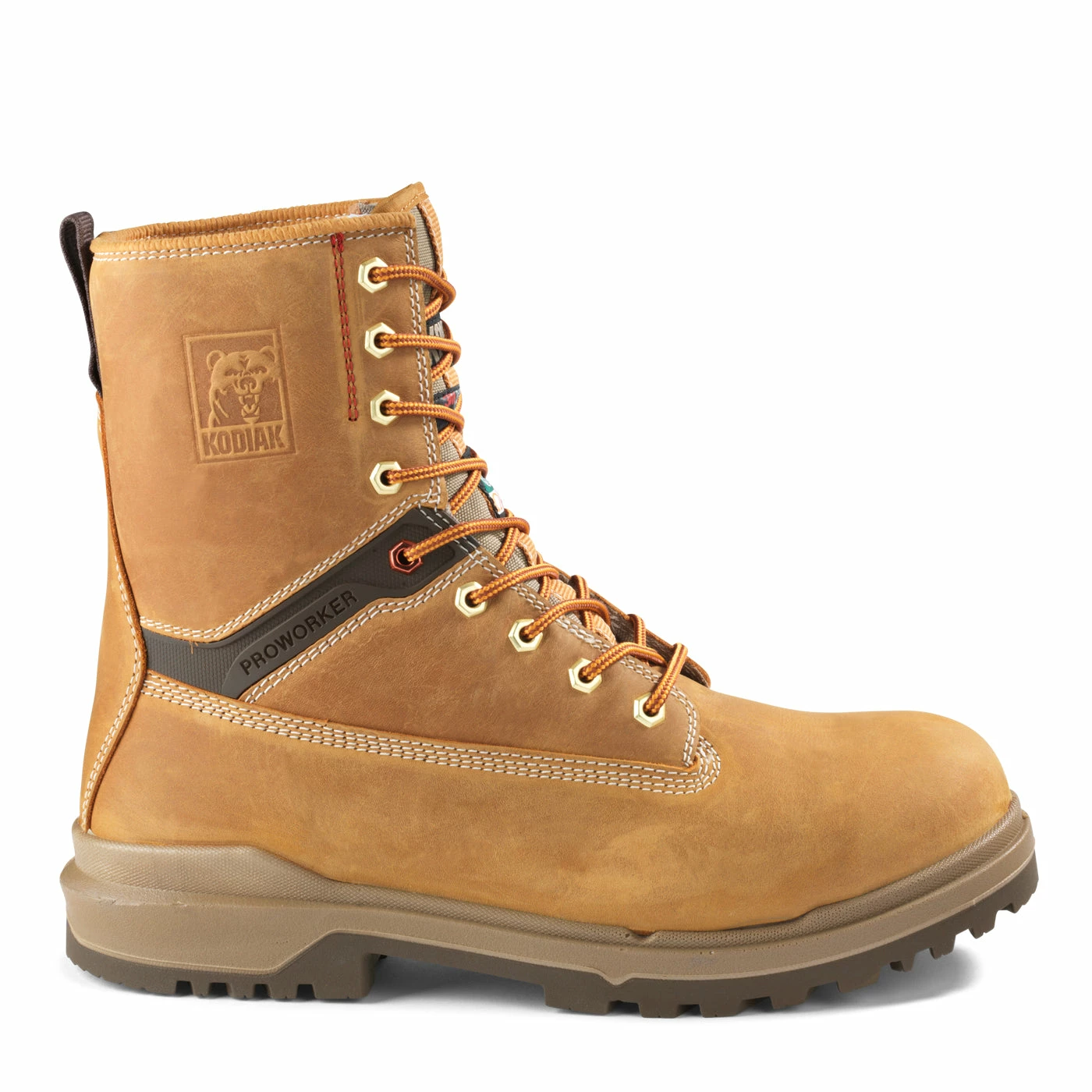 8 Inch Safety Boots Kodiak 8" Proworker Master Composite Toe 8" Safety Boots | Wheat | Sizes 7 - 14