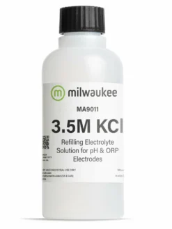 Milwaukee Instruments Milwaukee Refilling Electrolyte Solution 3.5M KCI For PH / ORP Electrodes | 230 Ml Water Testing Supplies