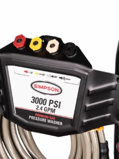 Pressure Washers Simpson MegaShot Cold Water Honda GCV160 (160cc) Gas Engine Pressure Washer - 3000 PSI - 2.4 GPM Axial Pump