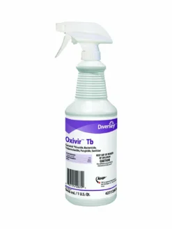 Diversey Cleaning Supplies Oxivir TB Disinfectant Spray | 946 Ml Spray Bottle - Case Of 12