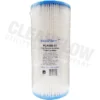 Excelpure 4.5" OD Big Blue Pleated Polyester Water Filters - Various Lengths And Micron Ratings
