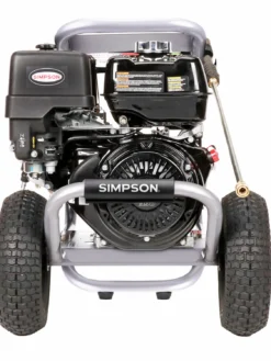 Simpson PowerShot Cold Water Honda GX390 (389cc) Gas Engine Pressure Washer - 4200 PSI - 4.0 GPM Industrial Triplex Pump Pressure Washers