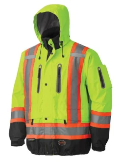 Pioneer Hi Vis Waterproof & Breathable Jacket | XS-4XL