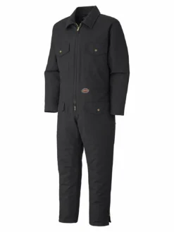 Pioneer 520A Insulated Cotton Duck Coveralls | Black | S-4XL