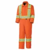 Flame Resistant Work Wear Pioneer Flame Resistant Cotton Hi-Vis Winter Coveralls | Small - 4XLarge