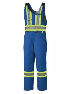 Pioneer Flame Resistant Cotton Hi-Vis Winter Bib Overall | Small - 5XLarge Flame Resistant Work Wear