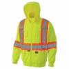 Pioneer Zipper Front Micro-Fleece Hi Vis Hoodie | XS-5XL Hi-Vis Work Wear