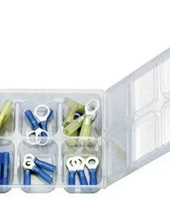 Automotive Supplies Quick Cable Solderless Heat Shrink Terminal Kit - 33 Piece