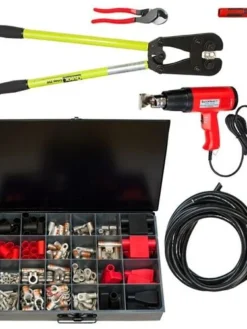 Automotive Supplies Quick Cable 2/0 Gauge Heavy Duty Cable Maintenence Kit