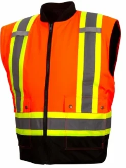 Hi-Vis Work Wear Pyramex Waterproof Hi Vis 7-In-1 Parka | Sizes M - 5XL