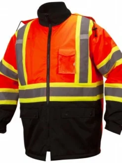 Pyramex Waterproof Hi Vis Parka | Sizes M - 5XL