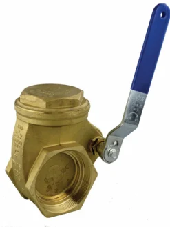 RIV Valves Fittings And Valves RIV Brass Quick Opening Lever Knife Gate Valve | 2" To 6" NPT