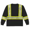 Rasco Birdseye Long Sleeve Hi-Vis Shirt | S-3XL