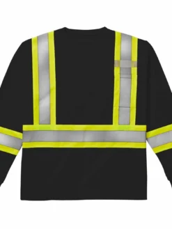Rasco Birdseye Long Sleeve Hi-Vis Shirt | S-3XL