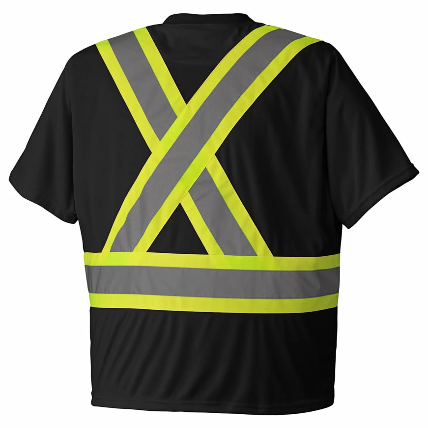 Hi-Vis Work Wear Rasco 100% Cotton Knit Short Sleeve Hi Vis T-Shirt | S-4XL