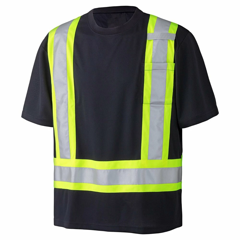 Hi-Vis Work Wear Rasco 100% Cotton Knit Short Sleeve Hi Vis T-Shirt | S-4XL