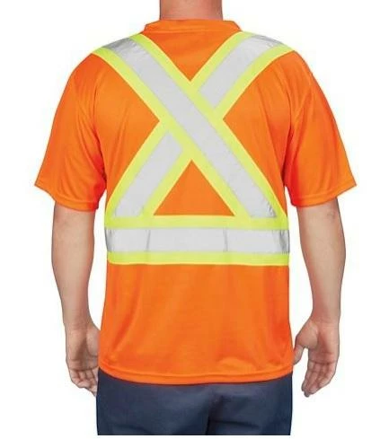 Hi-Vis Work Wear Rasco 100% Cotton Knit Short Sleeve Hi Vis T-Shirt | S-4XL
