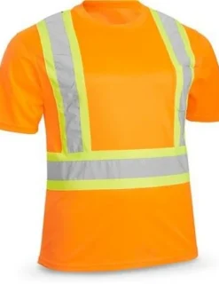 Hi-Vis Work Wear Rasco 100% Cotton Knit Short Sleeve Hi Vis T-Shirt | S-4XL