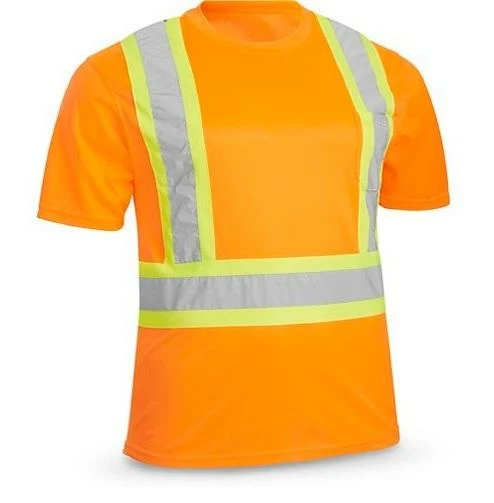 Hi-Vis Work Wear Rasco 100% Cotton Knit Short Sleeve Hi Vis T-Shirt | S-4XL