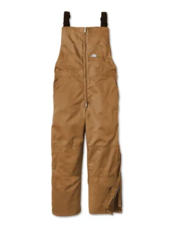 Flame Resistant Work Wear Rasco FR Insulated Cotton Duck Bib Overall