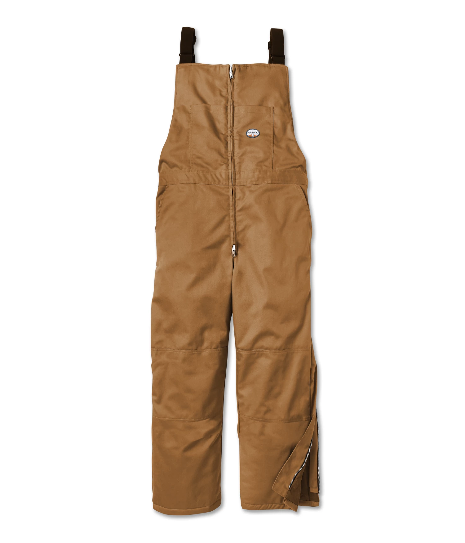 Flame Resistant Work Wear Rasco FR Insulated Cotton Duck Bib Overall