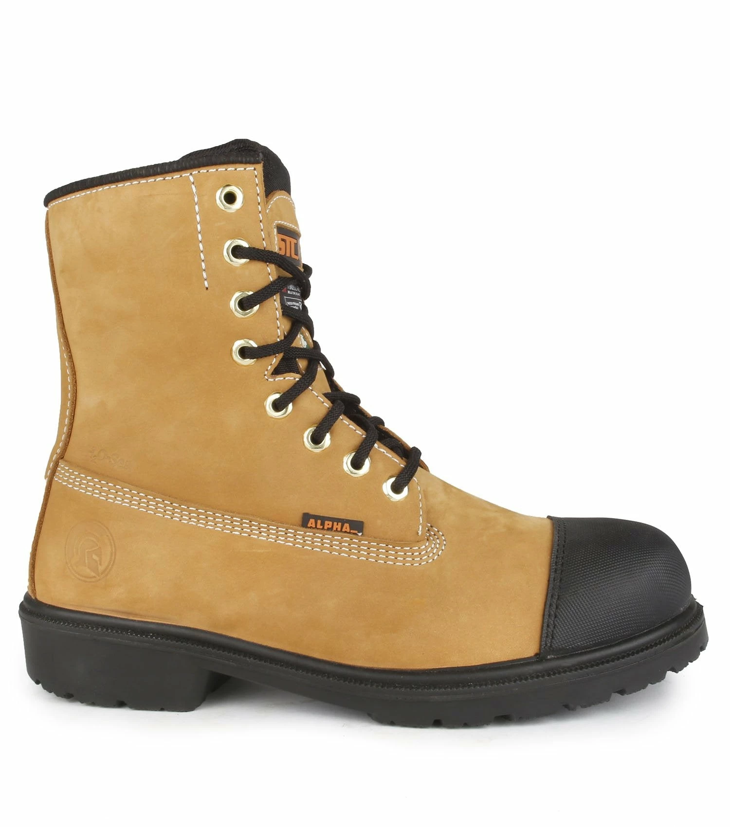 STC Hardcore 8" Norwegian Cut Safety Boots | Tan | Sizes 7 - 14 8 Inch Safety Boots