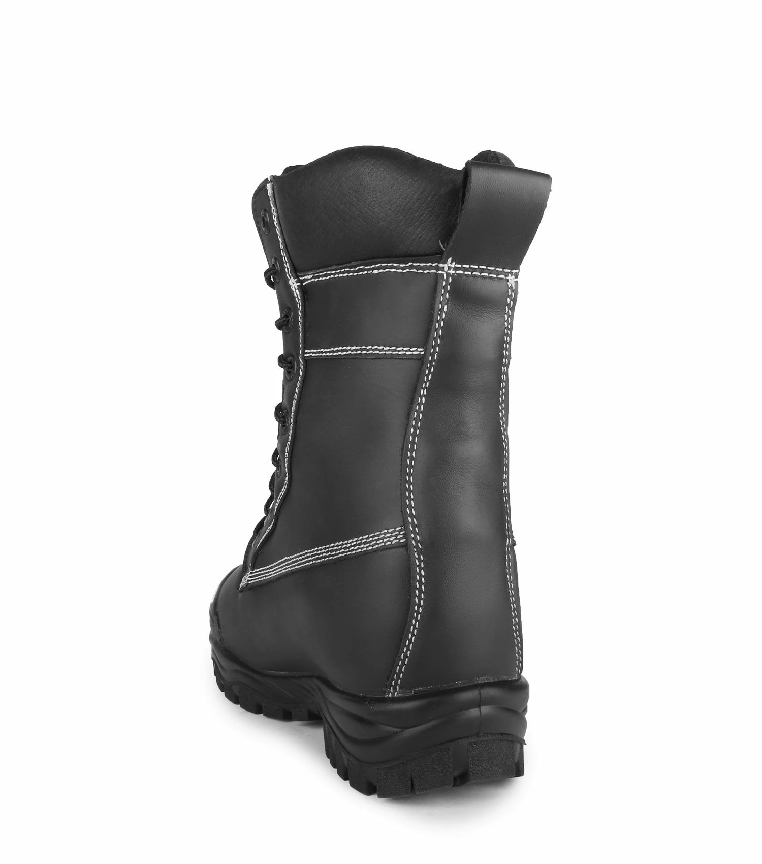 8 Inch Safety Boots STC Kimberlite 9" Internal Metguard Leather Safety Boot With Vibram® Fire & Ice Sole | Black | Sizes 6 - 14