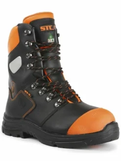 STC Battler 8” Waterproof Lumberjack Chainsaw Safety Work Boots | Sizes 5 - 14