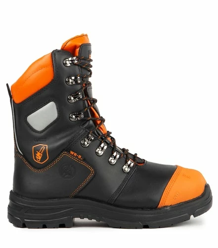 STC Battler 8” Waterproof Lumberjack Chainsaw Safety Work Boots | Sizes 5 - 14