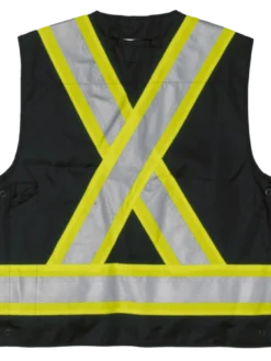 Tough Duck S313 High Visibility Surveyor Safety Vest | XS-5XL