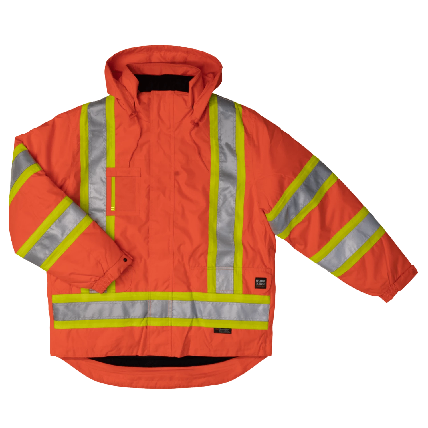 Tough Duck S426 Insulated 300D 5-In-1 Safety Jacket | XS-5XL