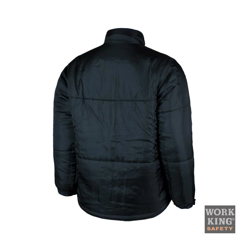 Work King S426 Insulated 300D 5-In-1 Safety Jacket | Yellow | Limited Size Selection Hi-Vis Work Wear