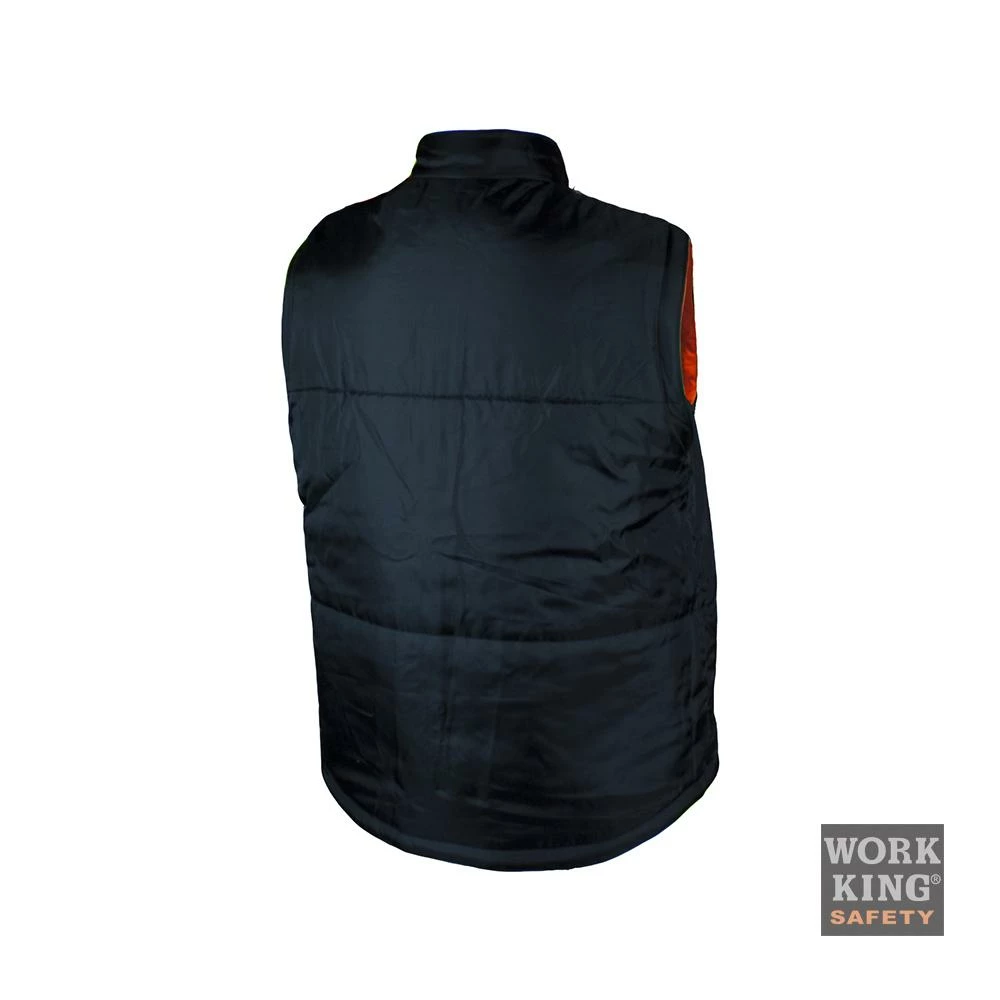 Work King S426 Insulated 300D 5-In-1 Safety Jacket | Yellow | Limited Size Selection Hi-Vis Work Wear