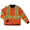 Tough Duck S432 Quilted Poly Safety Freezer Jacket | XS-5XL Hi-Vis Work Wear