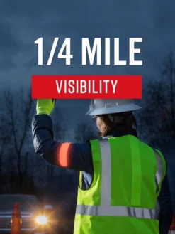 Coast Products Coast® SA300 Rechargeable Hi-Vis Lighted Safety Armband Lighting