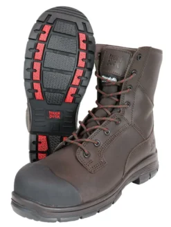 8 Inch Safety Boots Tough Duck McDermot 8" Buffalo Leather Safety Work Boot | Sizes 7-14