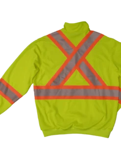 Tough Duck SJ19 Hi-Vis 1/4 Zip Pullover | XS To 5XL