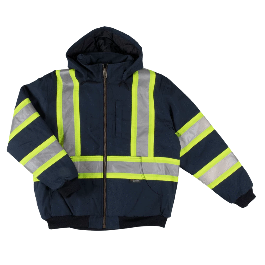 Tough Duck SJ25 Cotton Duck Winter Safety Bomber | XS-5XL