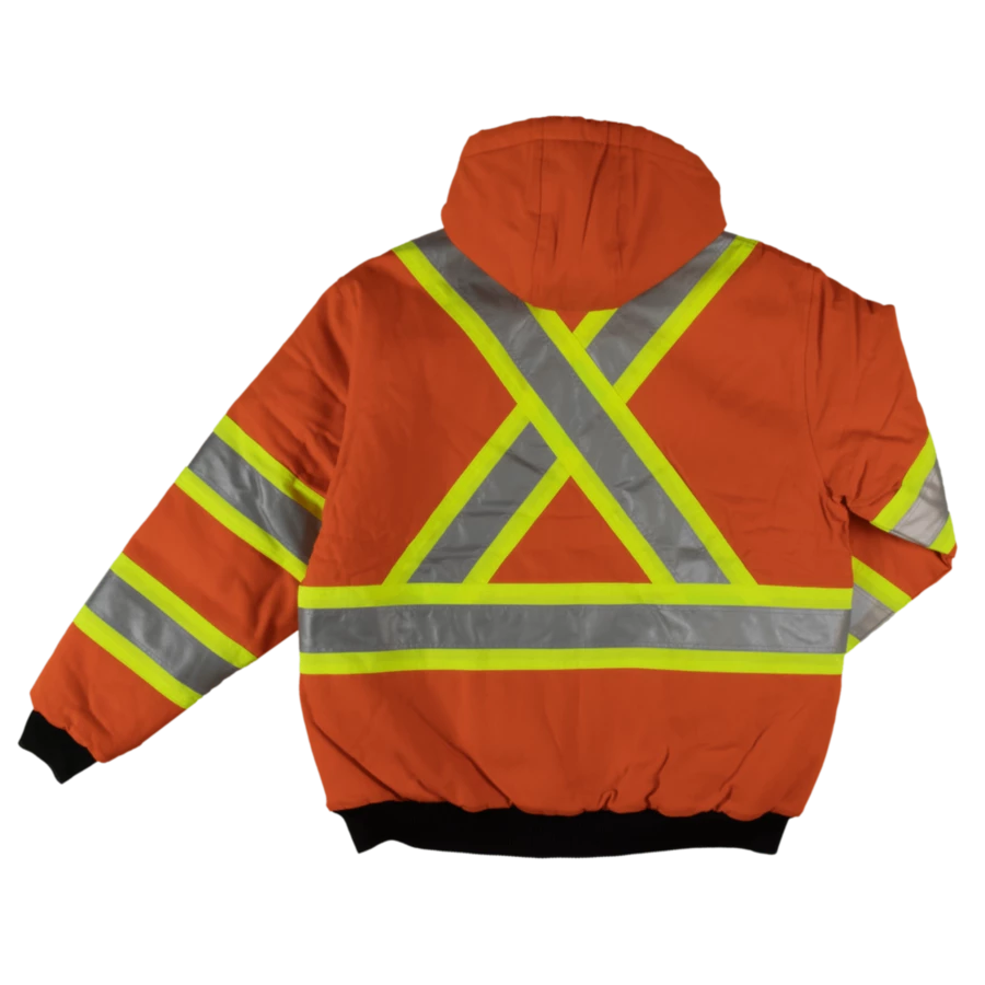 Tough Duck SJ25 Cotton Duck Winter Safety Bomber | XS-5XL