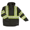 Tough Duck SJ35 Waterproof Breathable Ripstop 300D Safety Rain Jacket | XS - 5XL