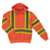 Hi-Vis Work Wear Tough Duck SJ42 Women's Safety Hoodie | XS-2XL