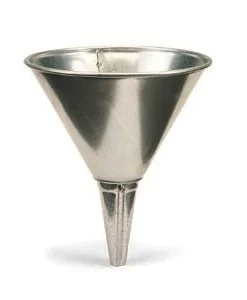 Delphos Galvanized Steel General Purpose Funnel | 1 Qt Capacity Lube And Fuel Tools