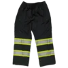 Tough Duck SP02 Breathable Ripstop Packable Safety Rain Pants | XS - 5XL Hi-Vis Work Wear